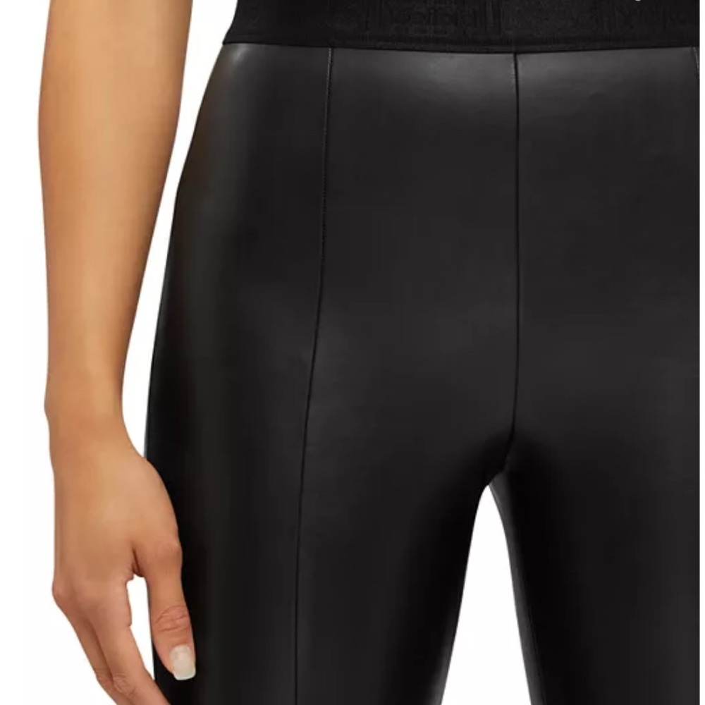 Wolford Jenna slightly cropped leather trousers size 38 - Picture 15 of 15